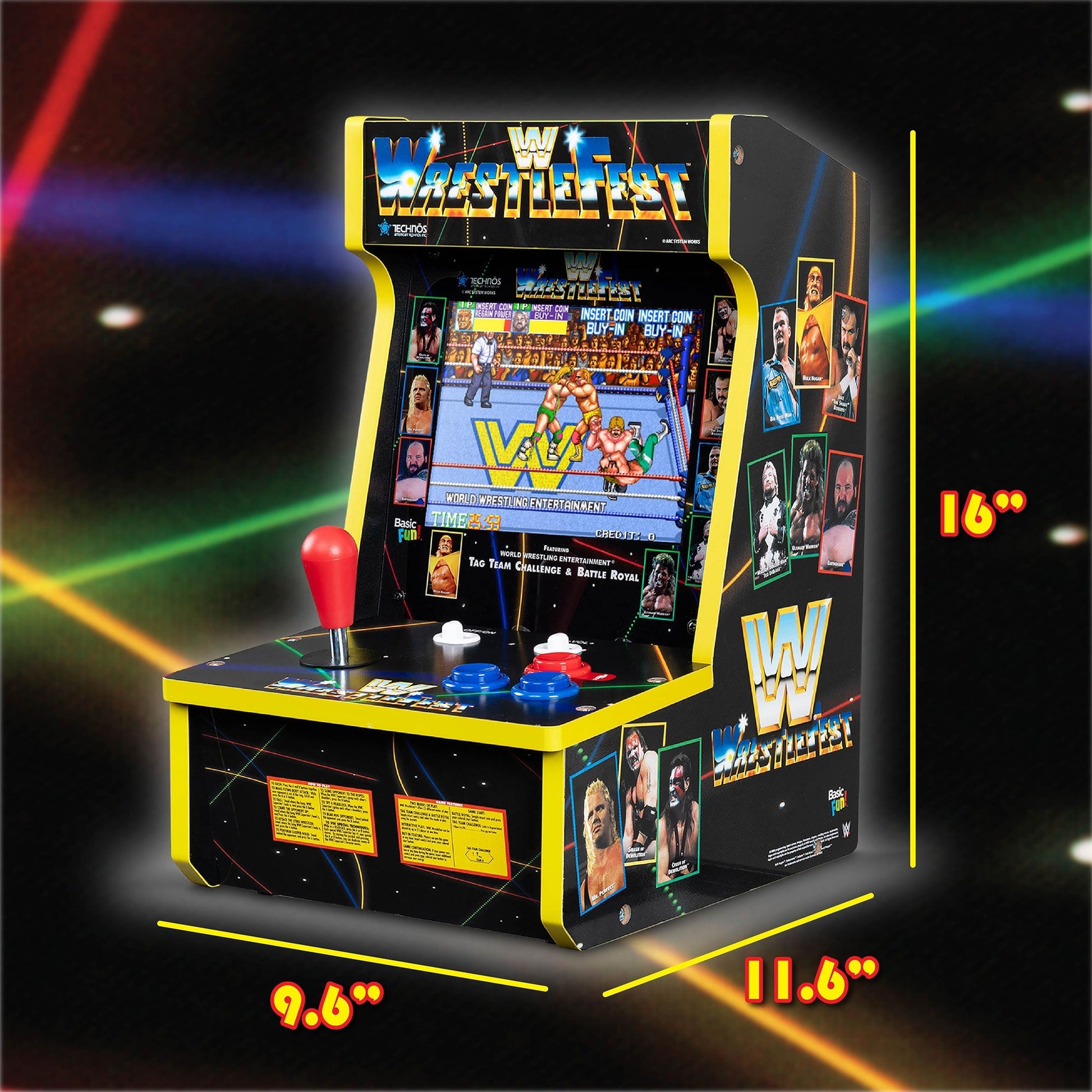 WWE Counter Series Game with 8" Liquid Crystal Screen & 4 Games