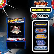 Atari Asteroids Counter Series Arcade Game with 8 Inch Screen
