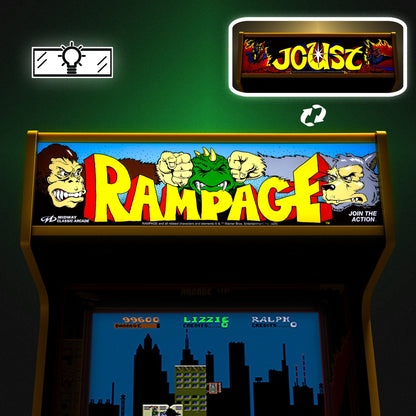 Joust & Rampage Deluxe Arcade