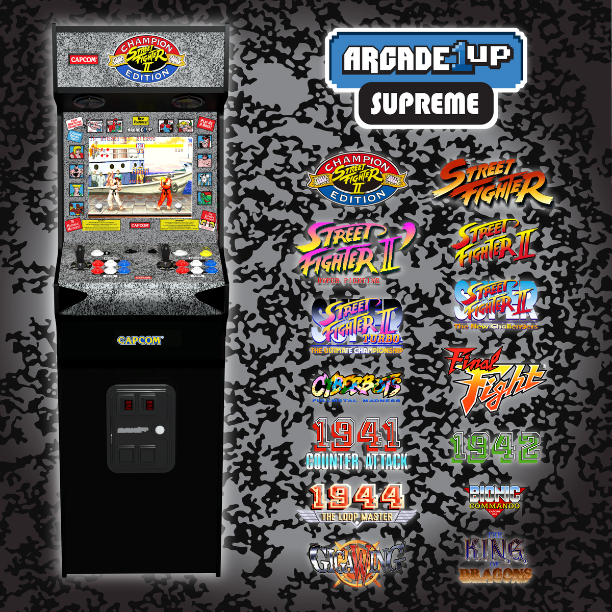 Street Fighter II Supreme Series Arcade Machine