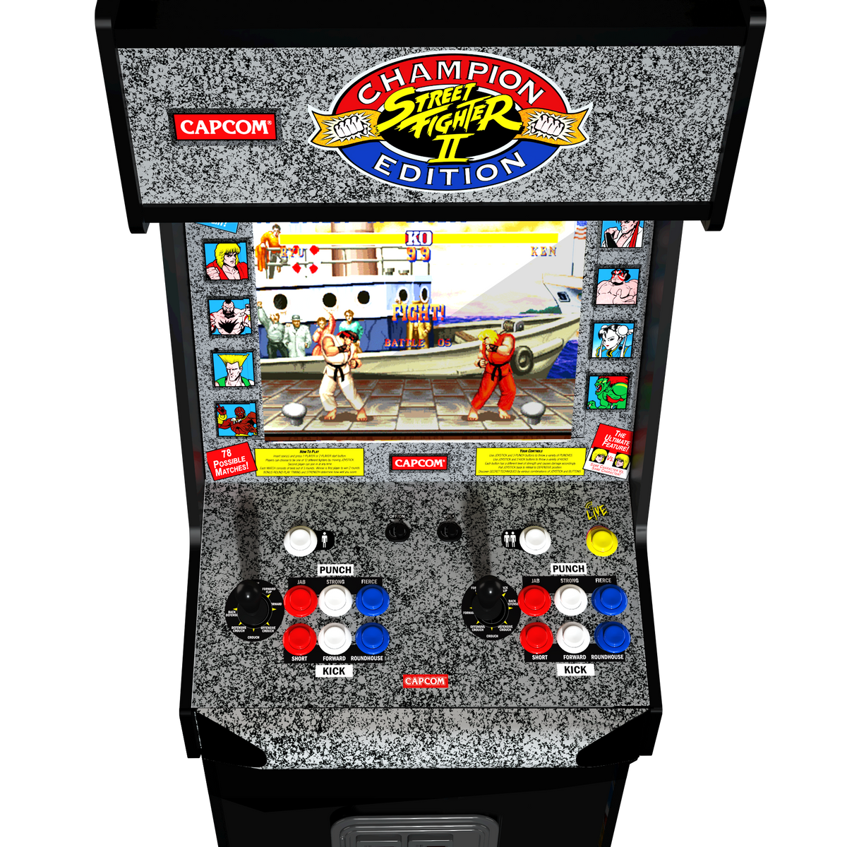 Street Fighter II Supreme Series Arcade Machine