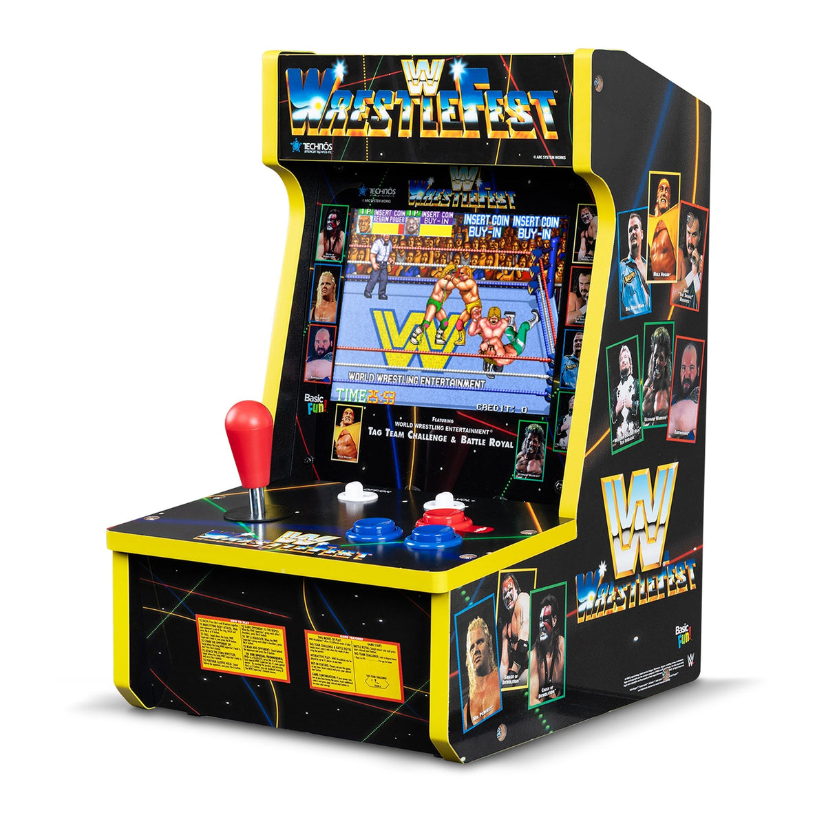 WWE Counter Series Game with 8" Liquid Crystal Screen & 4 Games