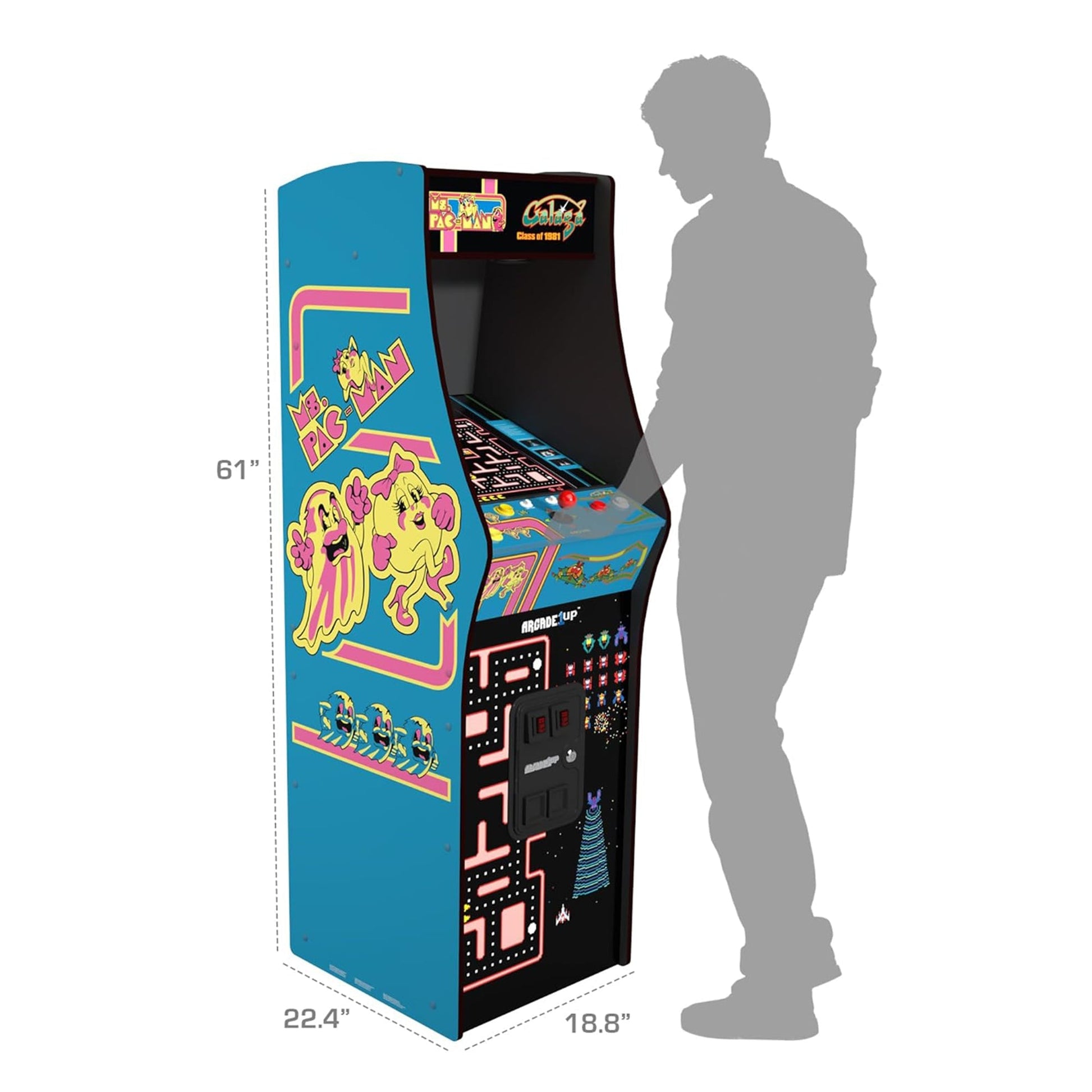 Ms. Pac Man™ & Galaga Class of '81 Deluxe Arcade