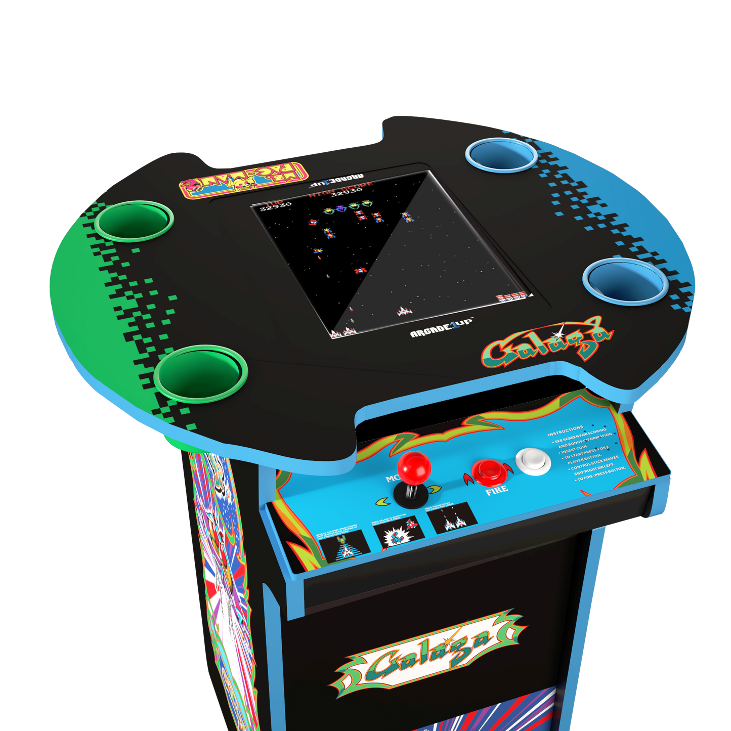 Ms. PAC-MAN Pub Table Arcade Machine