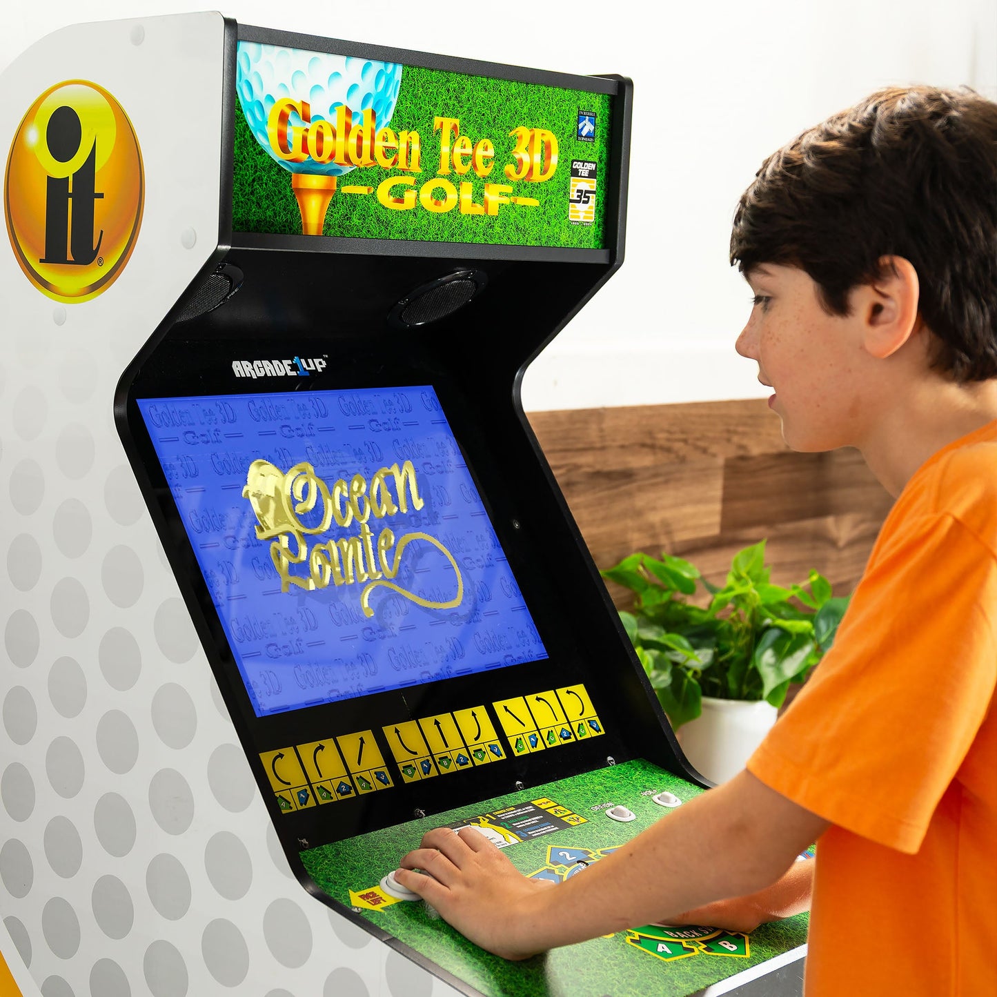 Golden Tee 3D Deluxe Arcade Machine