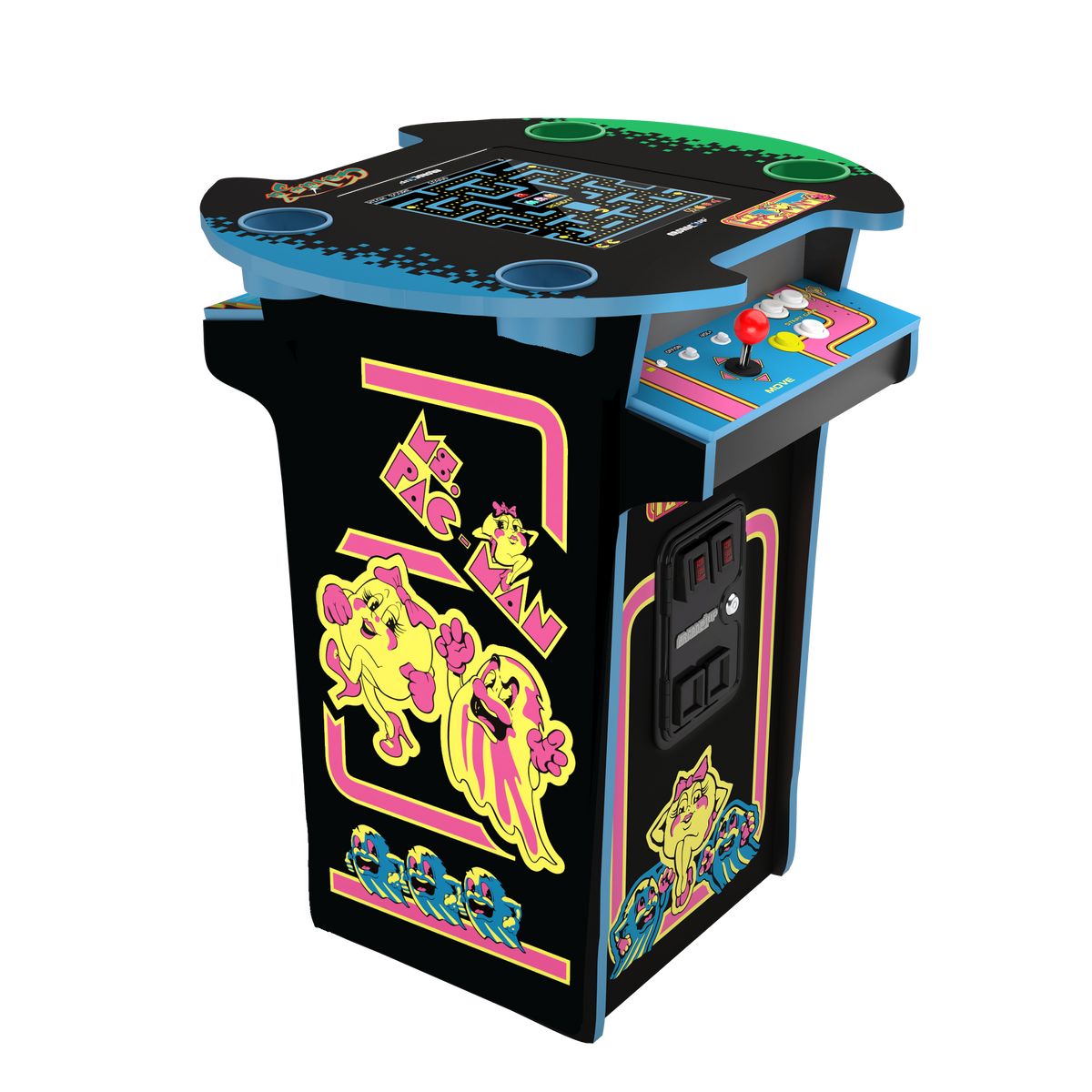 Ms. PAC-MAN Pub Table Arcade Machine