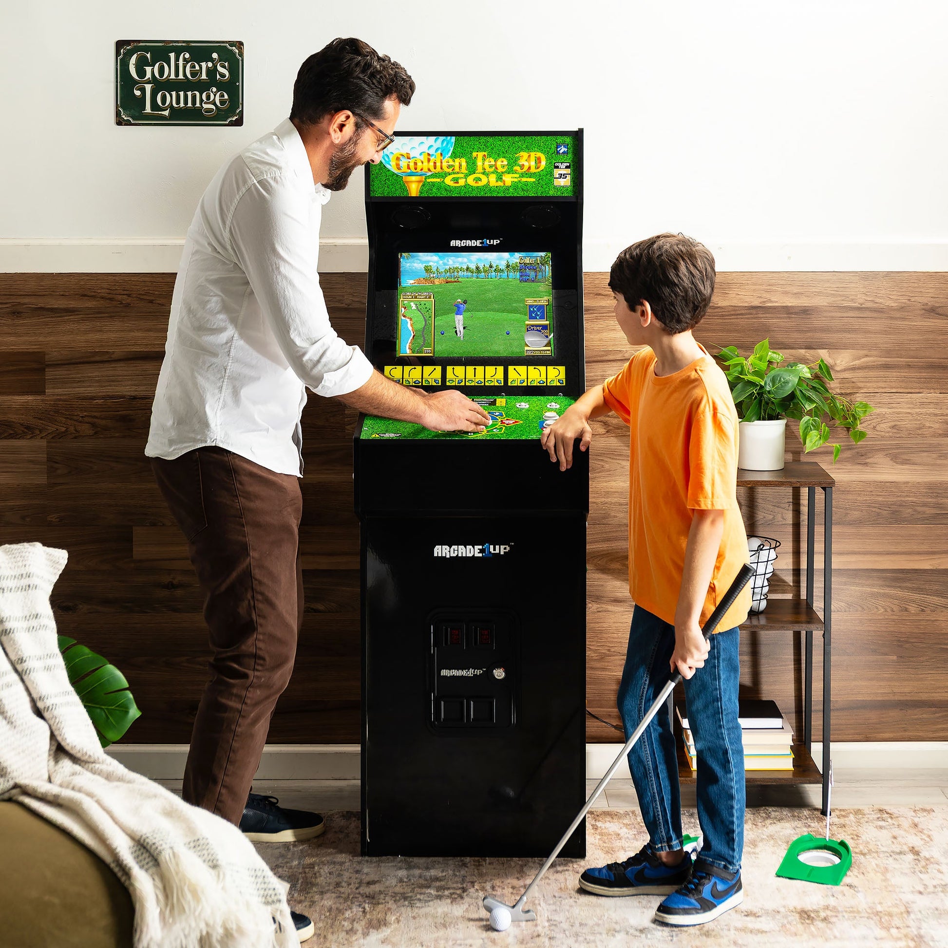 Golden Tee 3D Deluxe Arcade Machine
