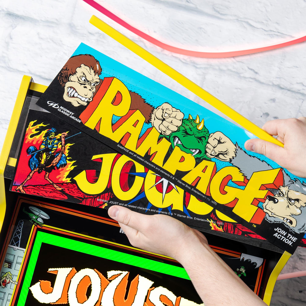 Joust & Rampage Deluxe Arcade