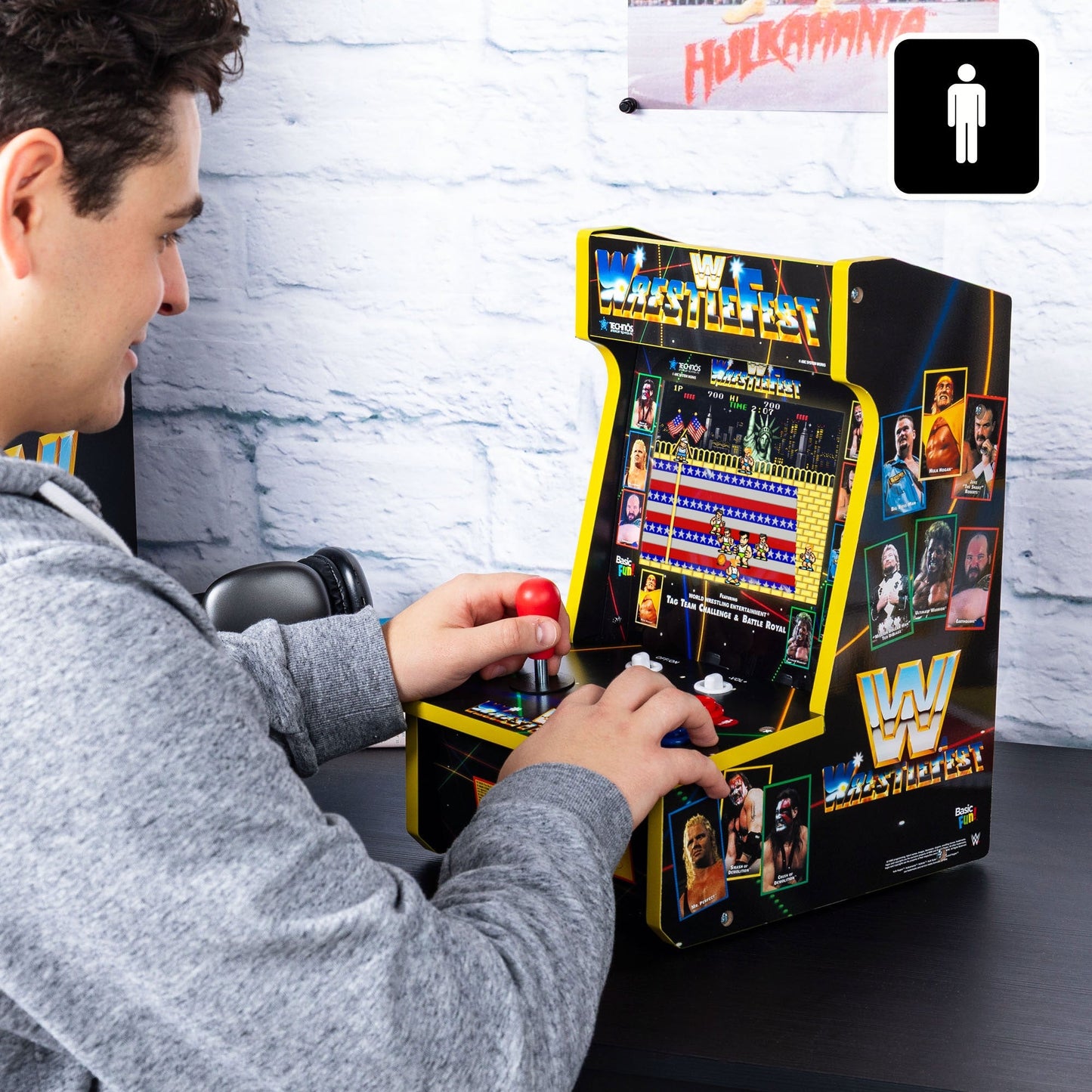 WWE Counter Series Game with 8" Liquid Crystal Screen & 4 Games