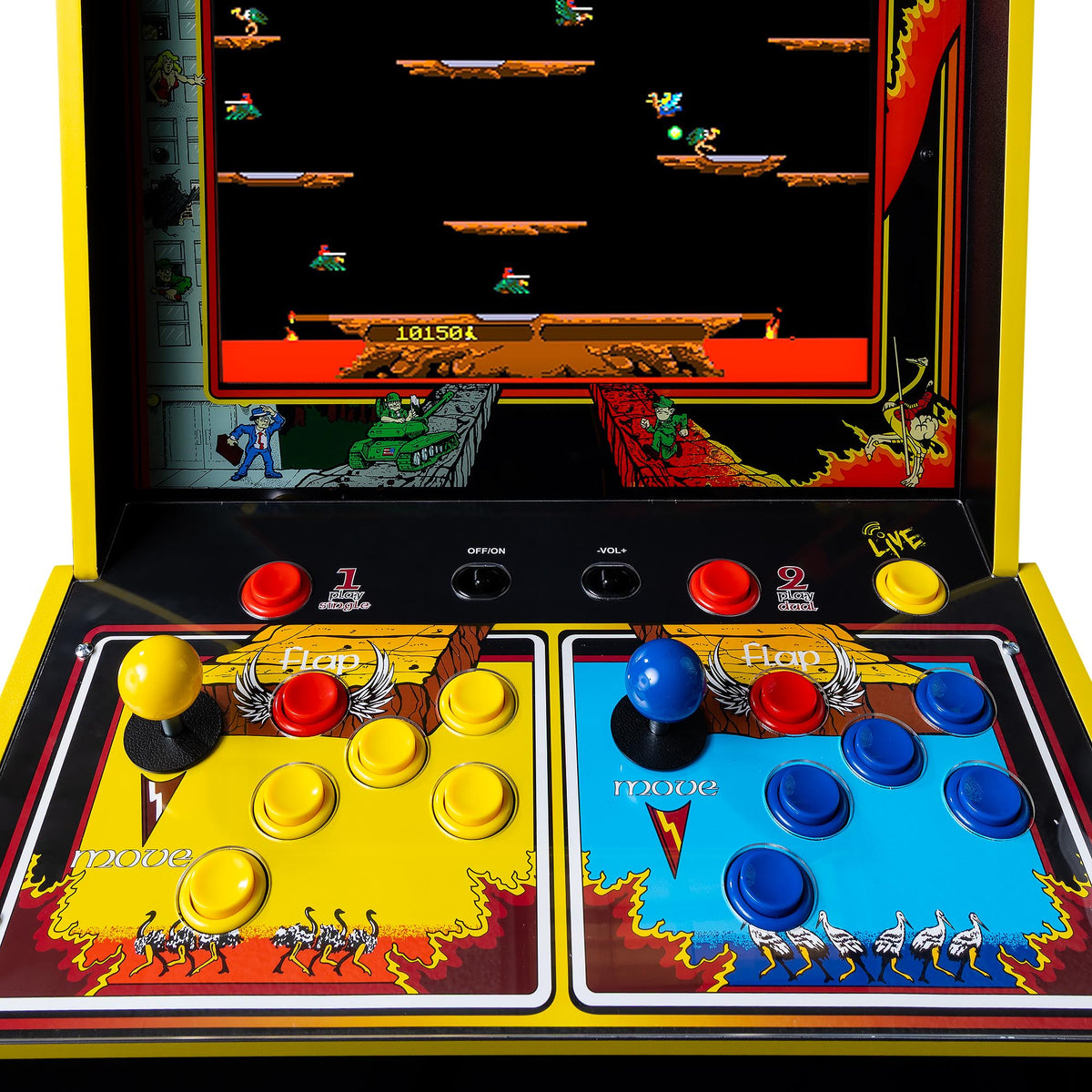 Joust & Rampage Deluxe Arcade