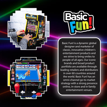 WWE Counter Series Game with 8" Liquid Crystal Screen & 4 Games