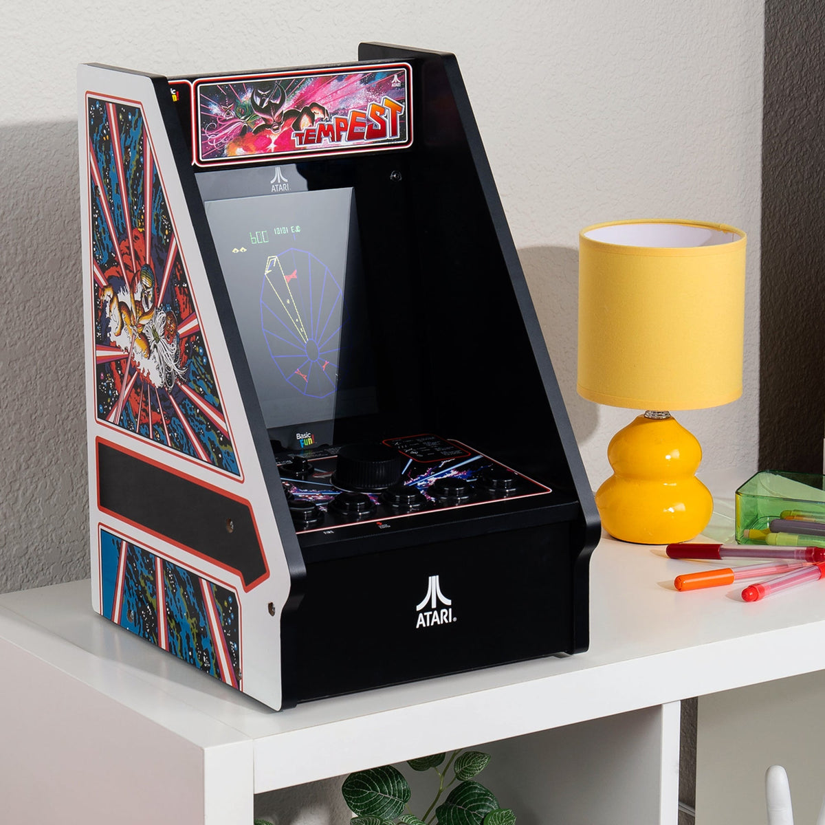 Atari Tempest Counter Series Arcade Game with 8 Inch Screen