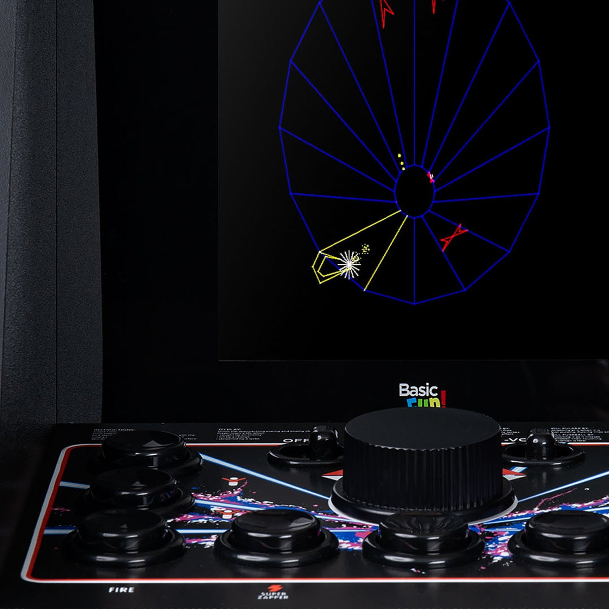 Atari Tempest Counter Series Arcade Game with 8 Inch Screen