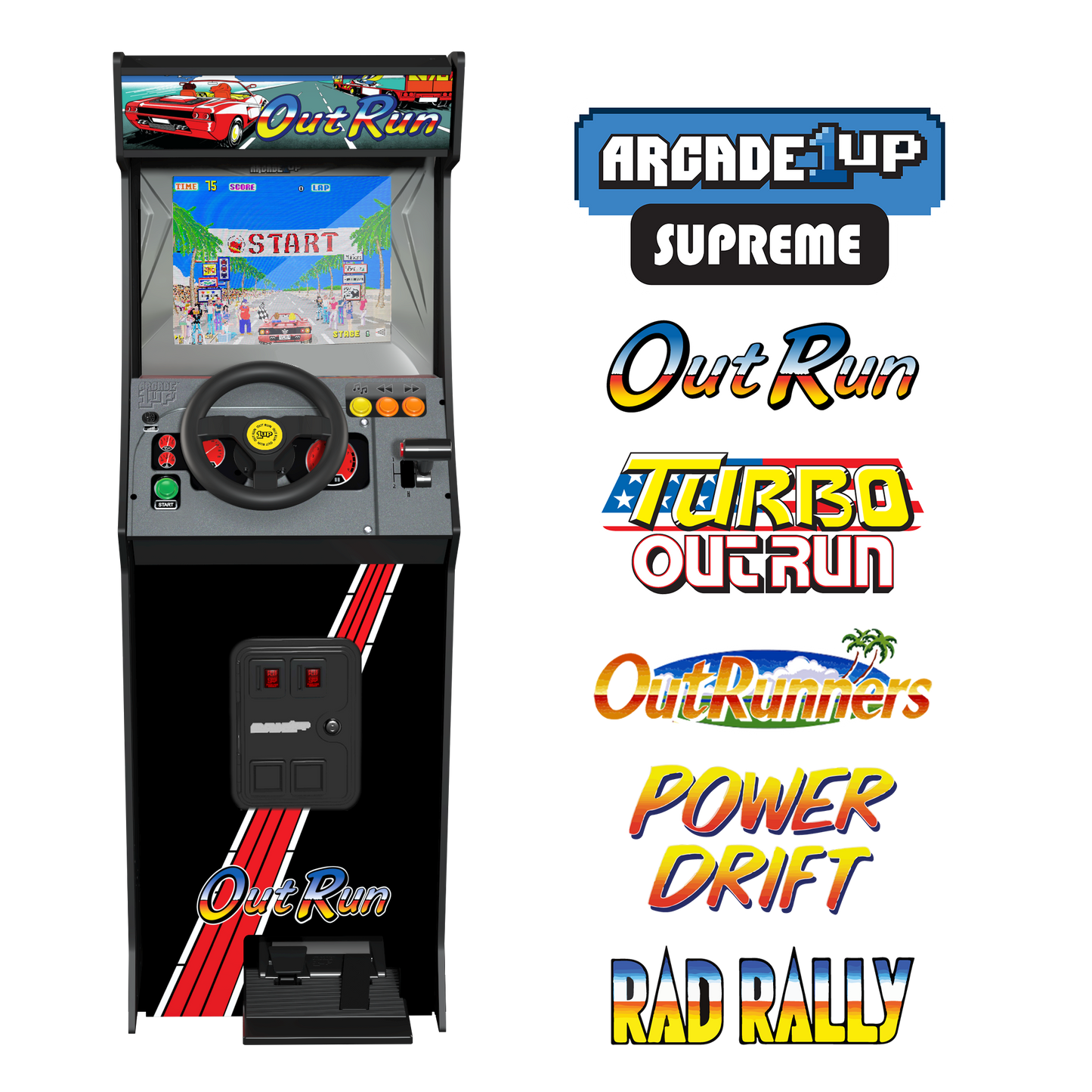 OutRun Supreme Series Arcade Machine