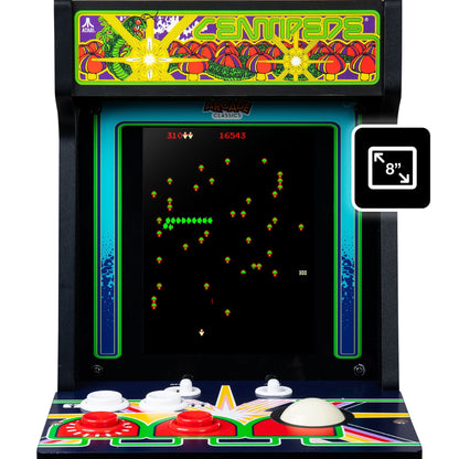 Atari Centipede Counter Series Arcade Game with 8 Inch Screen