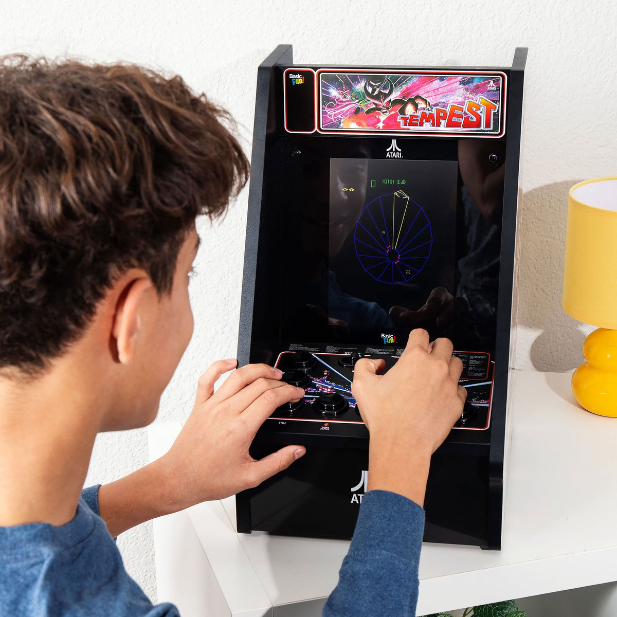 Atari Tempest Counter Series Arcade Game with 8 Inch Screen