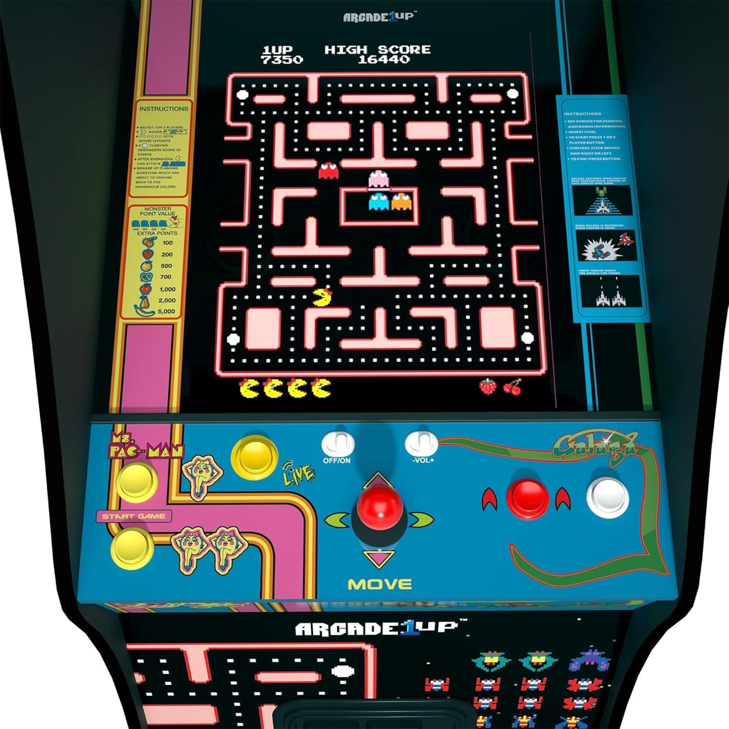 Ms. Pac Man™ & Galaga Class of '81 Deluxe Arcade