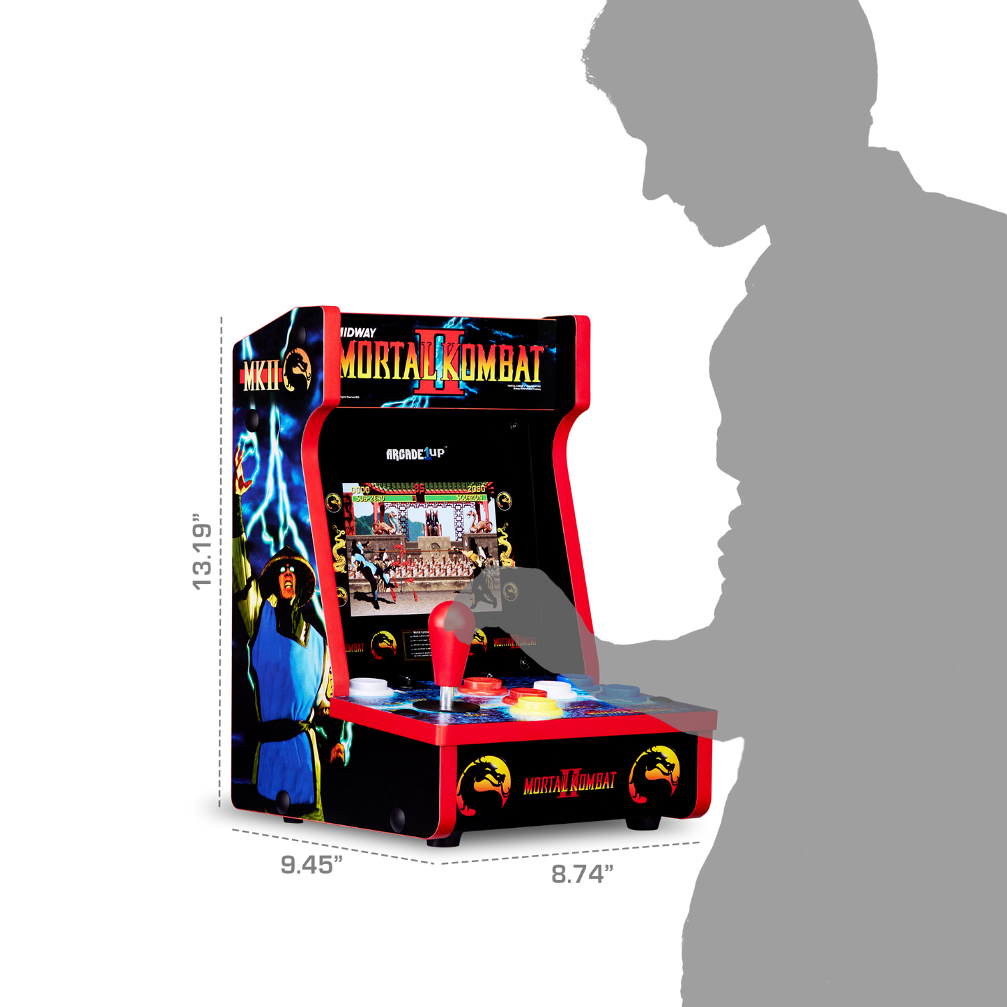 Mortal Kombat II Countercade (7") Arcade Machine